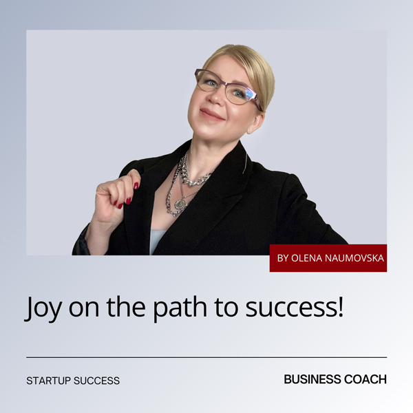 Joy on the path to success!